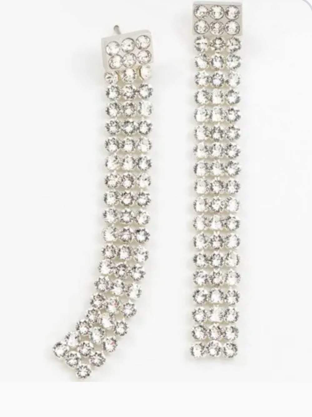 NWT Touchstone Crystal “Night Out” Earrings, Retired